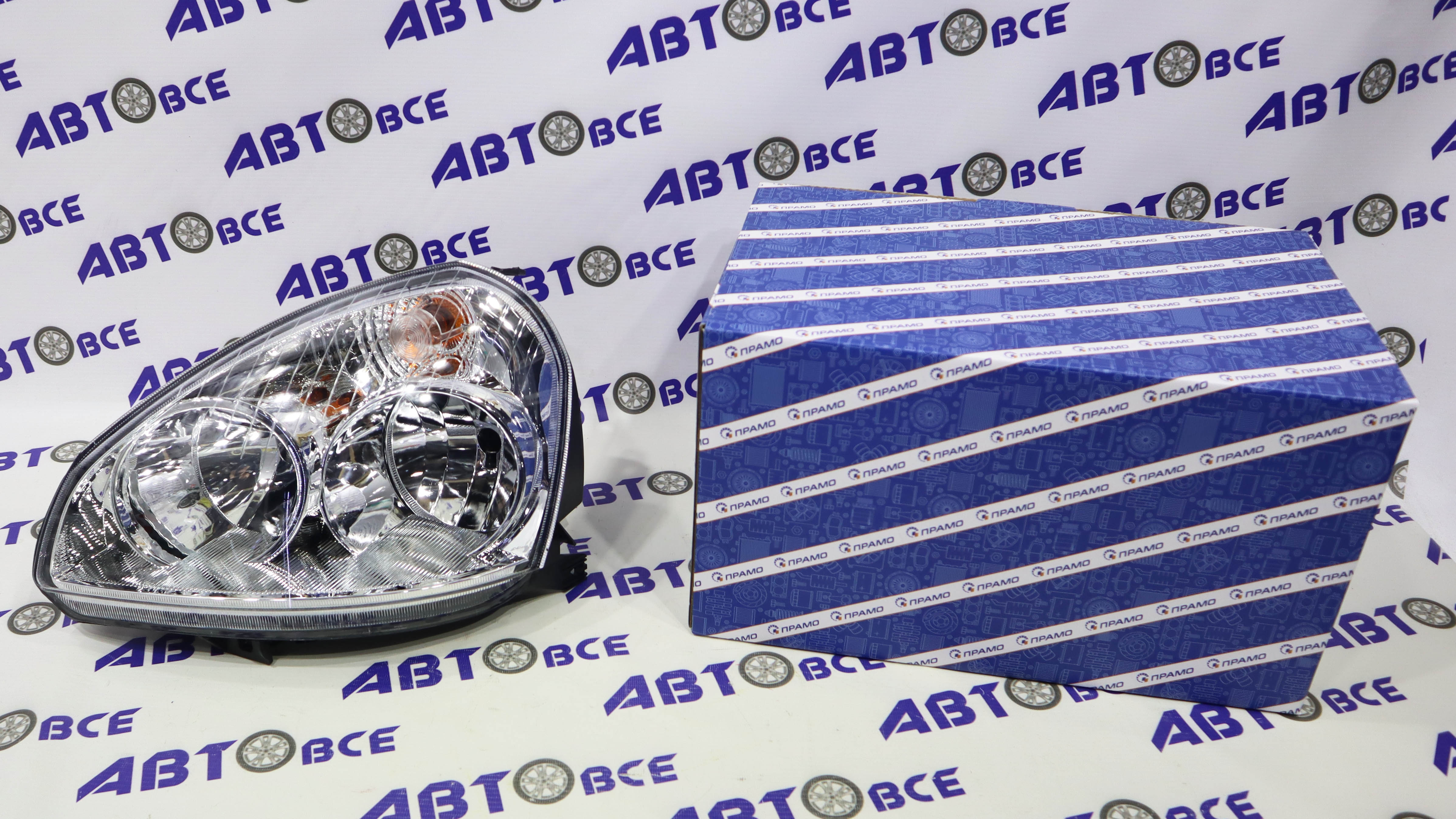 Фара левая ВАЗ-2170-2171-2172 Приора (аналог BOSCH) ПРАМО